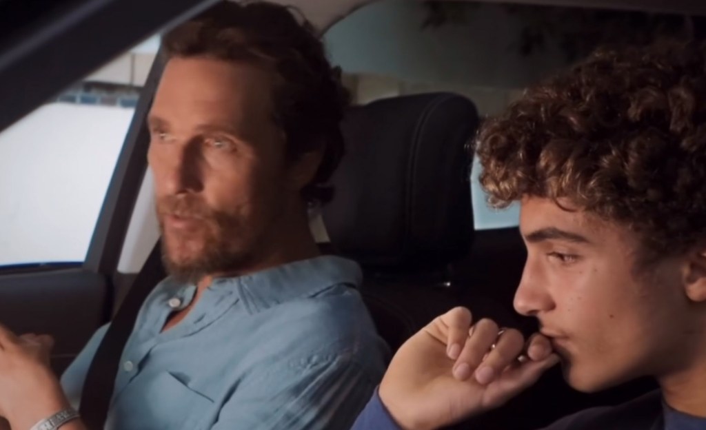 Matthew McConaughey and Levi McConaughey